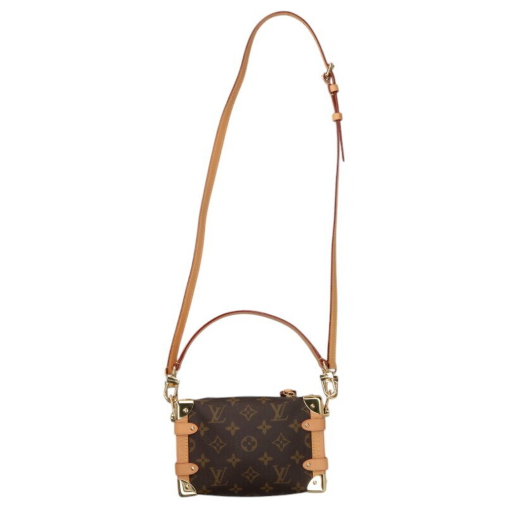 Louis Vuitton Trunk Monogram Side Bag Shoulder Brown